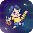 Magical Kids Colouring Game app icon